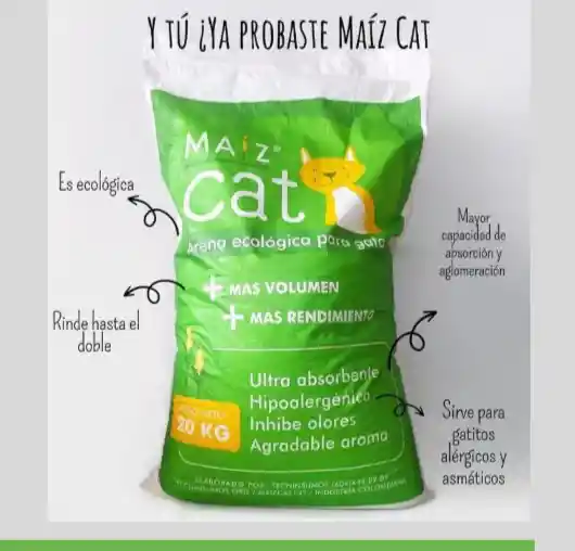 Arena Maiz Cat 2k