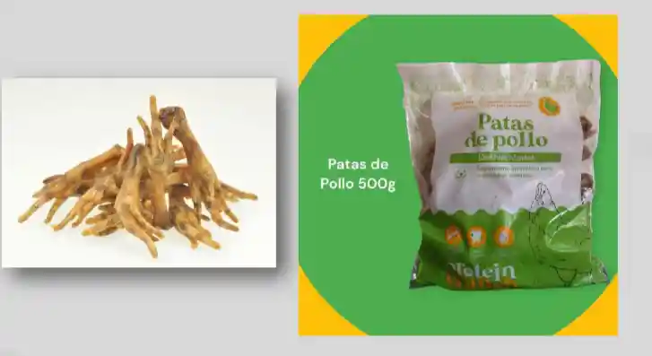 Patas De Pollo Deshidratadas 50g