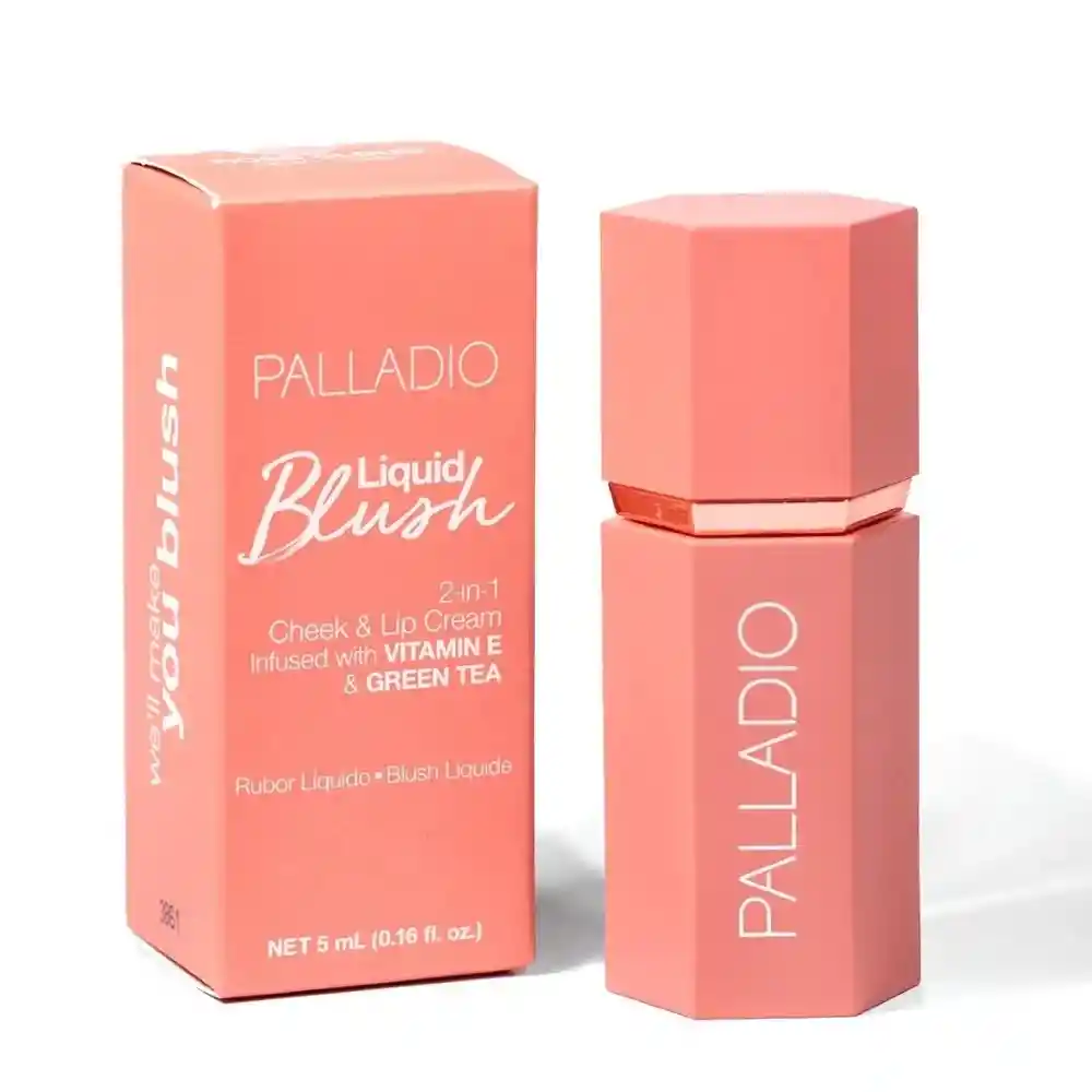 Rubor Liquido Blush Palladio Rose Cloud 5ml