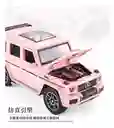 Carro Coleccionable Mercedes Benz Clase G63 Rosa Modelo Coche Juguete Fiesta Regalos, Colección