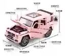 Carro Coleccionable Mercedes Benz Clase G63 Rosa Modelo Coche Juguete Fiesta Regalos, Colección