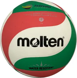 Balón De Voleibol Molten Laminado V5m4200/ Verde - Rojo