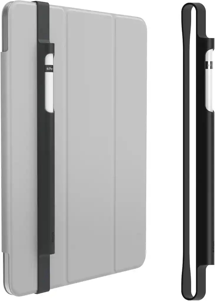 Banda Portalápices De Silicona Para Apple Pencil En Negro