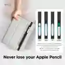 Banda Portalápices De Silicona Para Apple Pencil En Negro