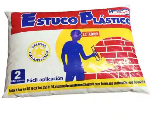 Estuco Plastico Interior X 2kg