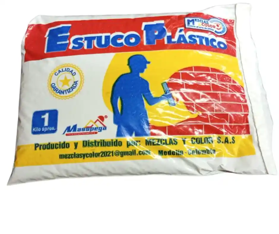 Estuco Plastico Interior X Kilo