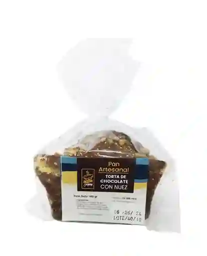 Mini Torta De Chocolate Con Nuez Artesanal Mildan 100 Gr