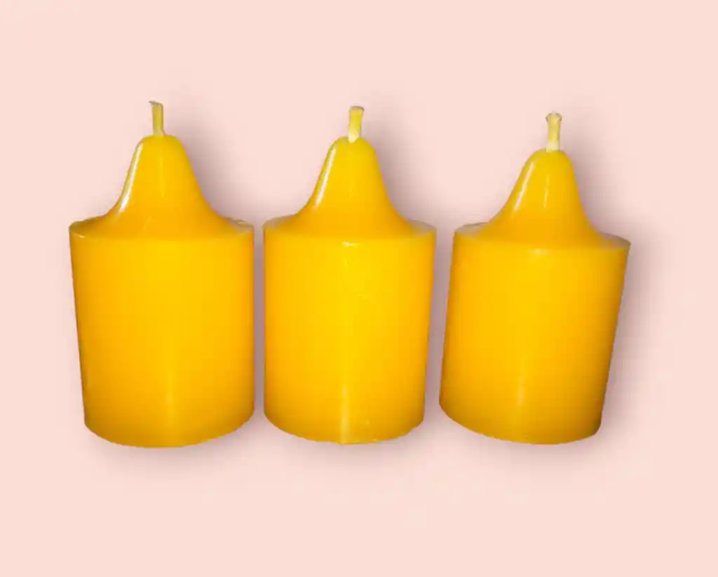 Velas X3 Unidades Aroma Limon