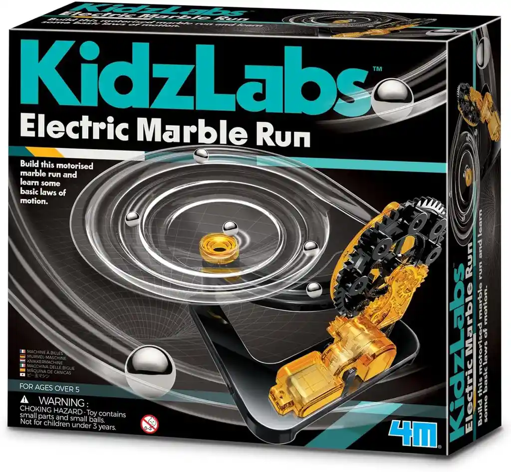 Juego Experimento Carrera De Canicas Kidzlabs Para Niños