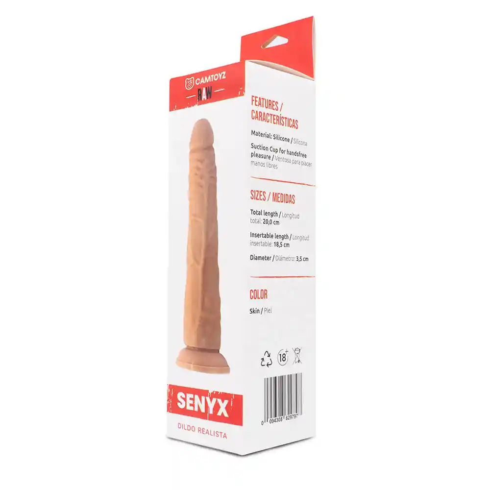 Dildo Realista Senyx 19 Cm Camtoyz