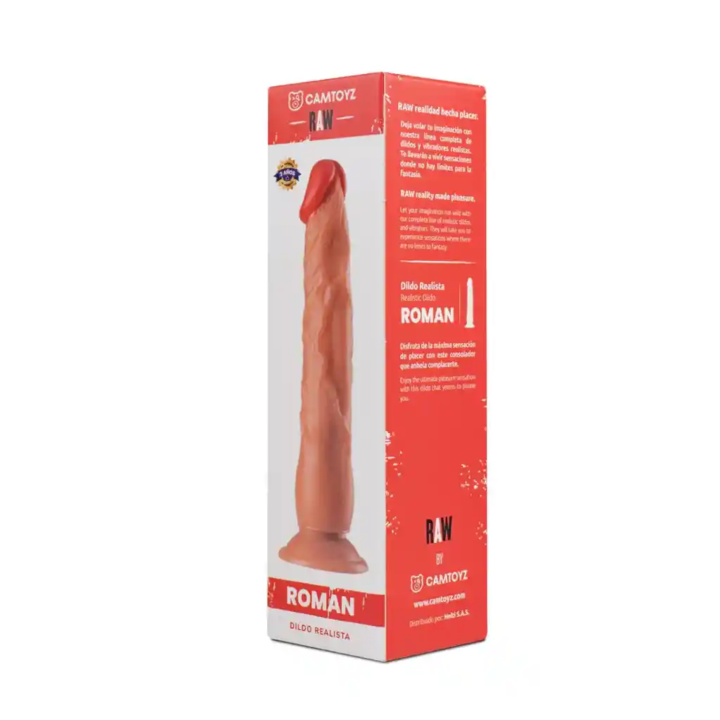 Dildo Realista Roman 23 Cm Camtoyz