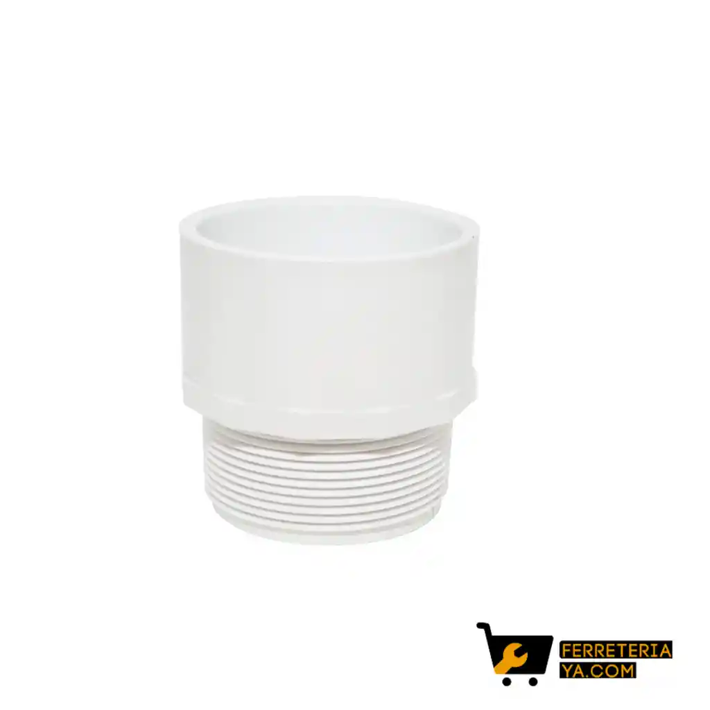 Adaptador Macho Pvc 1"1/4