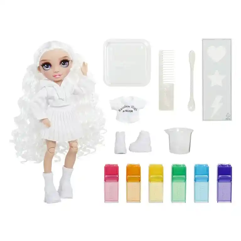 Muñeca Rainbow High Crea Y Diseña Original 2024