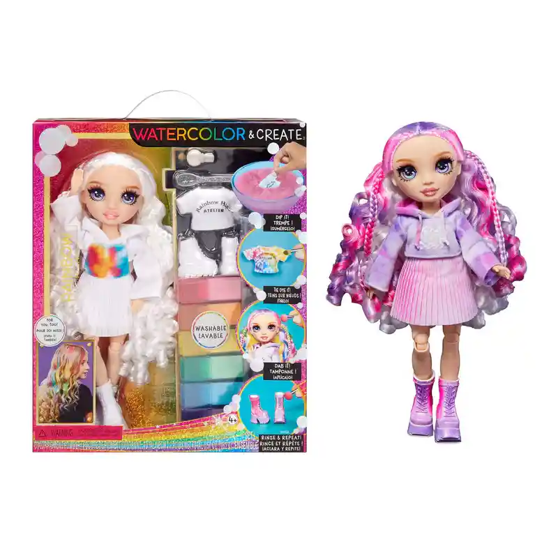 Muñeca Rainbow High Crea Y Diseña Original 2024