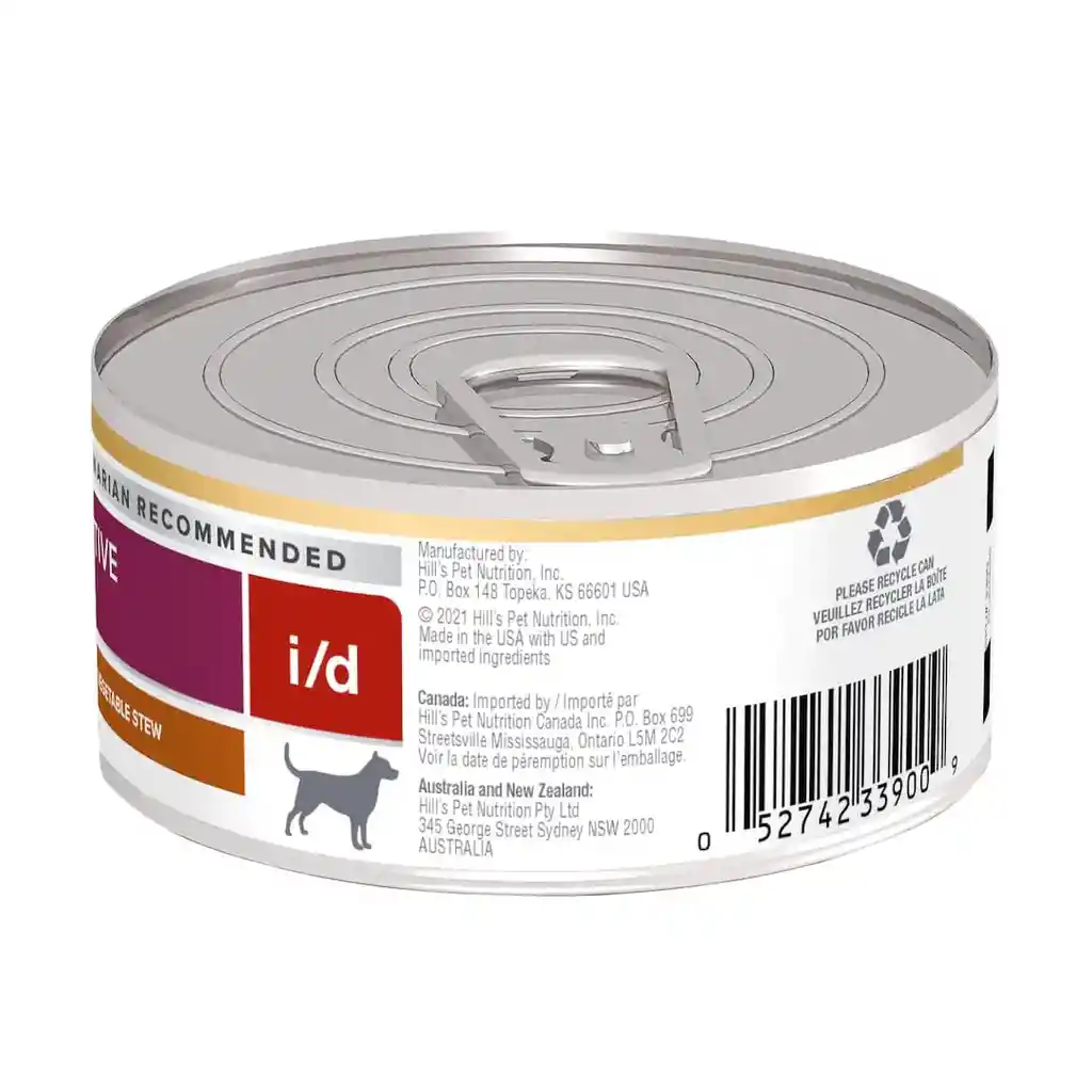 Alimento Humedo Para Perro Hills Cuidado Digestivo Id Estofado De Pollo Y Vegetales 156g Cuidado Gastrointestinal