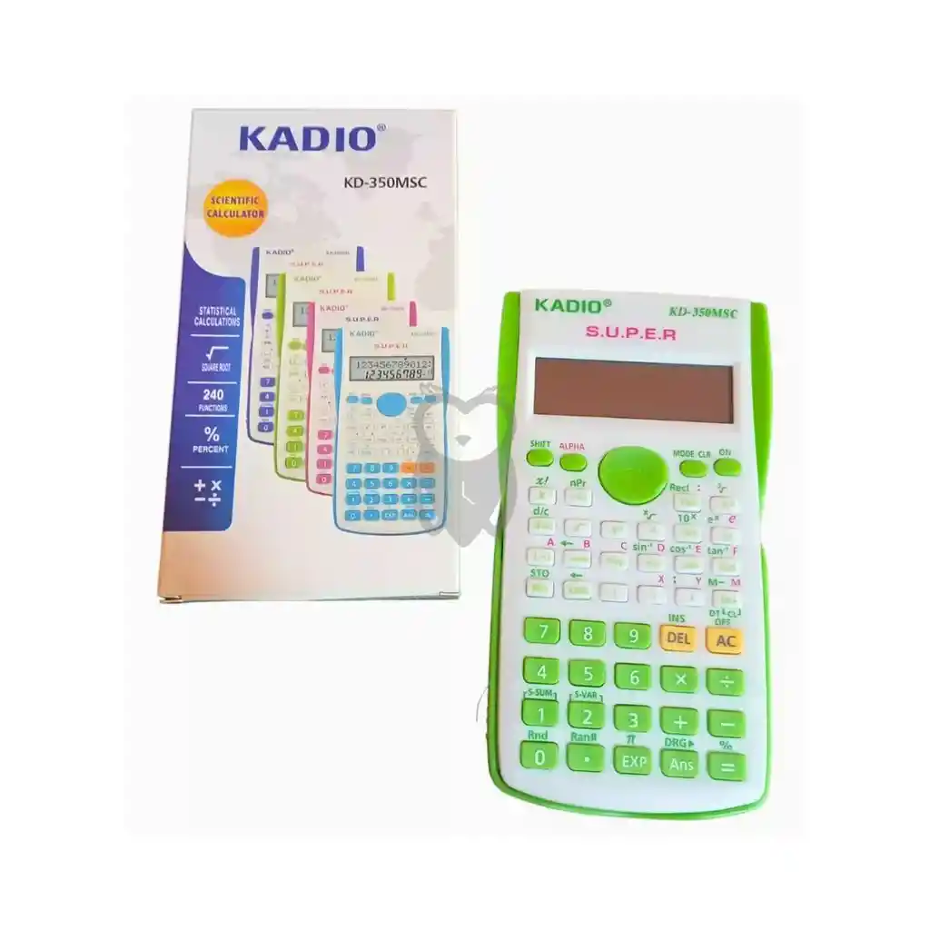 Calculadora Cientifica Kadio 240 Funciones