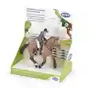 Juguete Figura De Caballo Y Jinete Competencia Niños