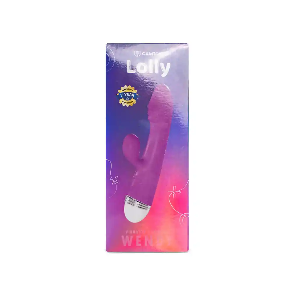 Vibrador Doble Estimulación Wendy 10 Modos De Vibración