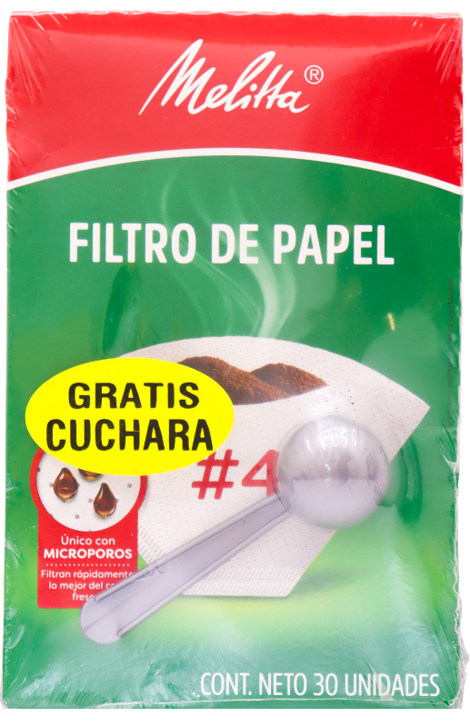 Melitta Filtro de Papel # 4 30 und