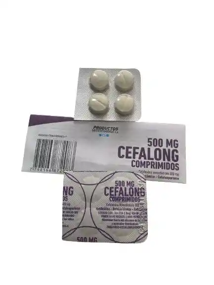 Cefalexina 1 Tableta 500 Mg Perros Y Gatos 1 Tab