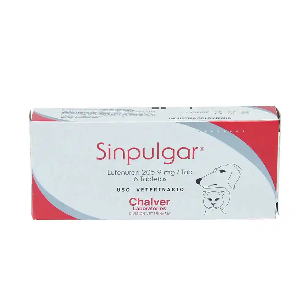 Sinpulgar Antipulgas X 1 Tab Perros Y Gatos