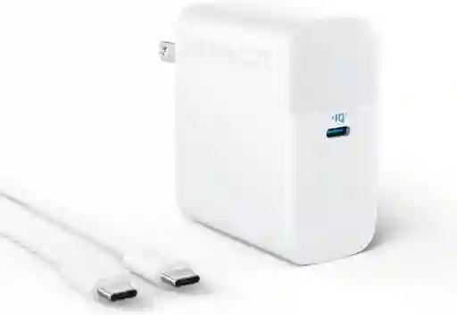 Cargador Anker 100w Usb C Para Pc Macbook Pro Air Ipad Blanco