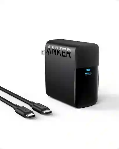 Cargador 100w Usb C Anker Para Macbook Pro Air Ipad Negro