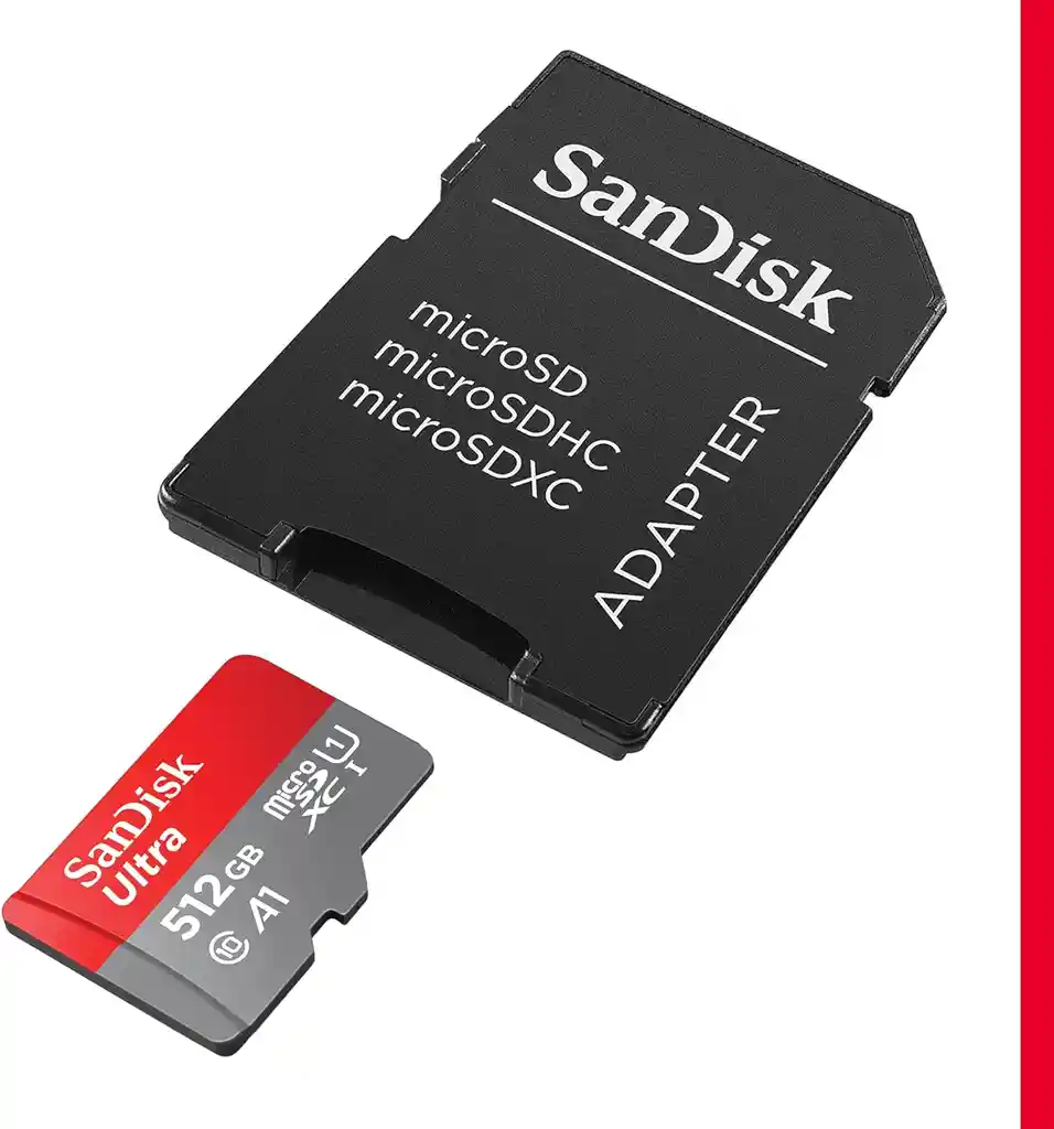 Tarjeta De Memoria Sandisk Ultra 512 Gb Hasta 150 Mb/s