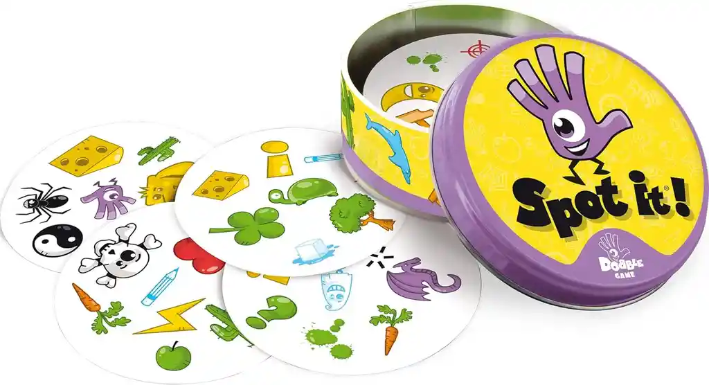 Juego De Mesa Spot It Super Pack 2 Diversión Familia Niños