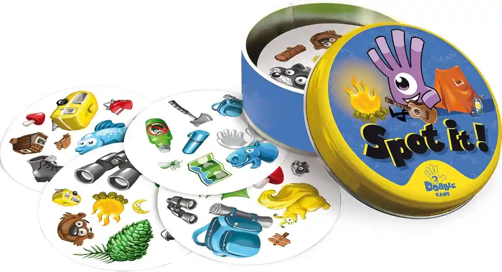 Juego De Mesa Spot It Super Pack 2 Diversión Familia Niños