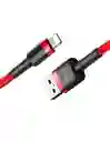 Cable Para Iphone - Ipad Reforzado Carga Rápida Uso Rudo 1m