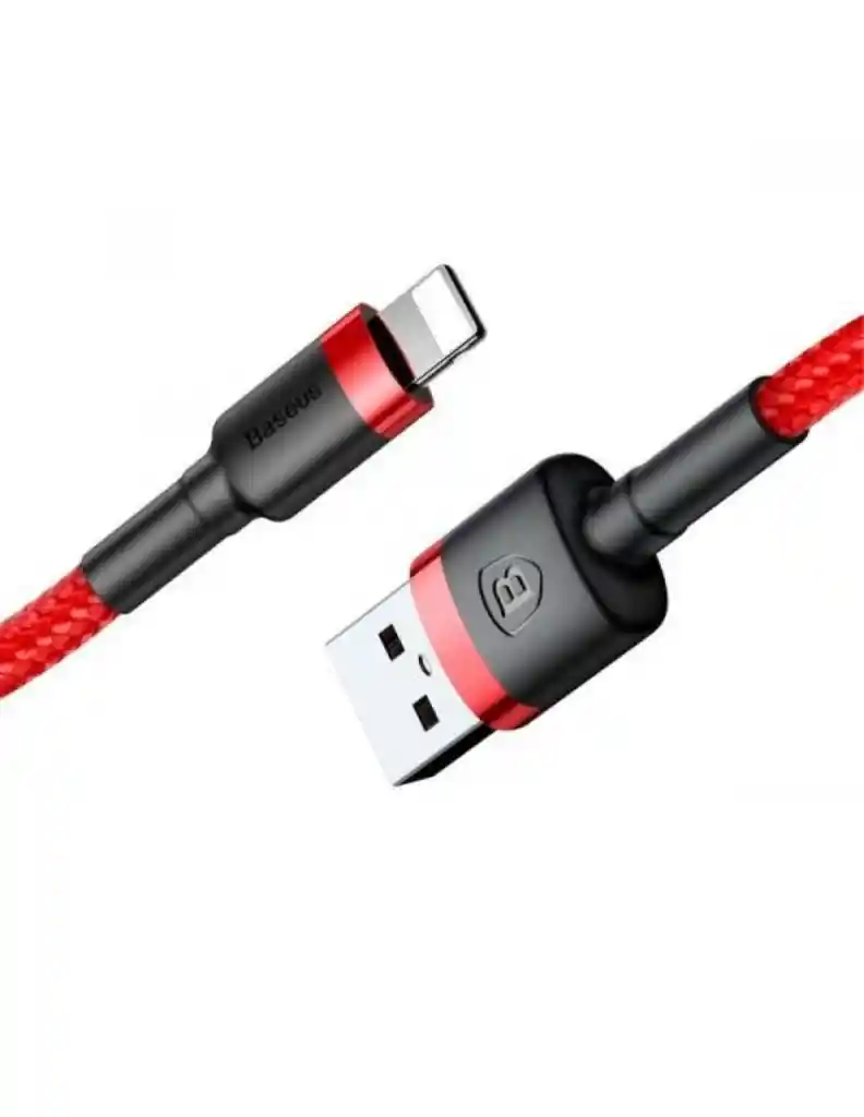 Cable Para Iphone - Ipad Reforzado Carga Rápida Uso Rudo 1m