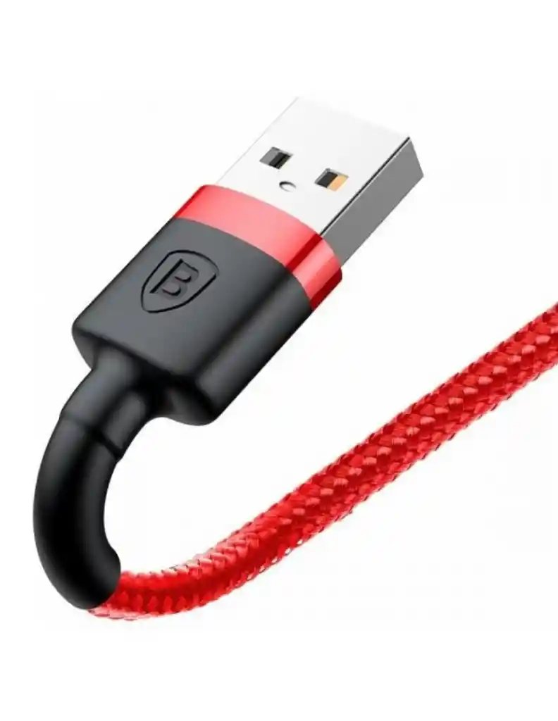 Cable Para Iphone - Ipad Reforzado Carga Rápida Uso Rudo 1m