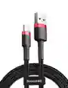 Cable Para Iphone - Ipad Reforzado Carga Rápida Uso Rudo 1m
