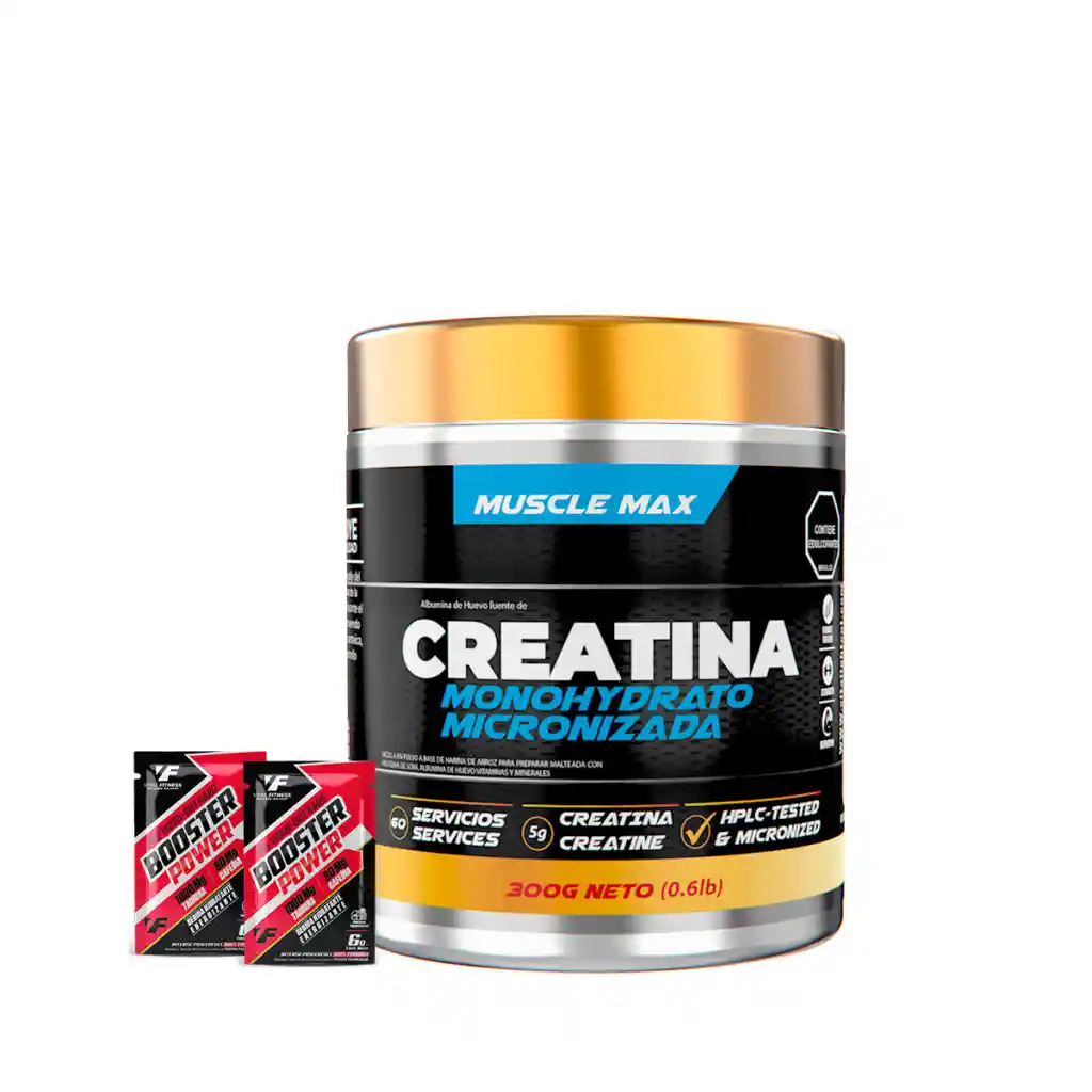 Creatina Monohidratada De 60 Servicios
