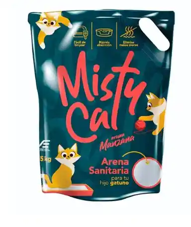 Arena Misty Cat X 10kg (aroma A Manzana)