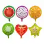 Globos En Forma De Frutas Fiesta Tropical Frutal 6 Und