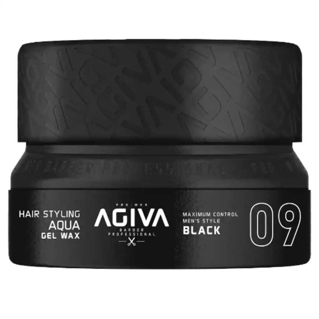 Cera Agiva Wax Barber Men's 09 Styling Aqua Gel Wax