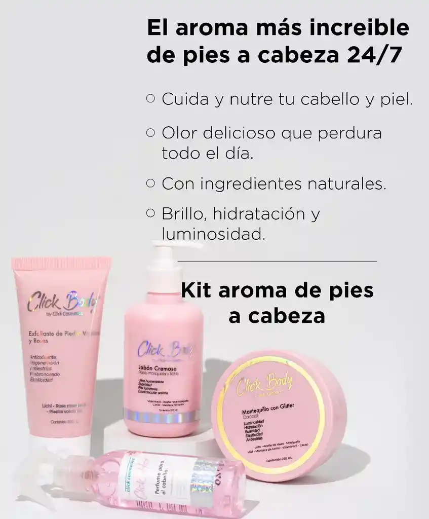 Kit Aroma De Pies A Cabeza Click