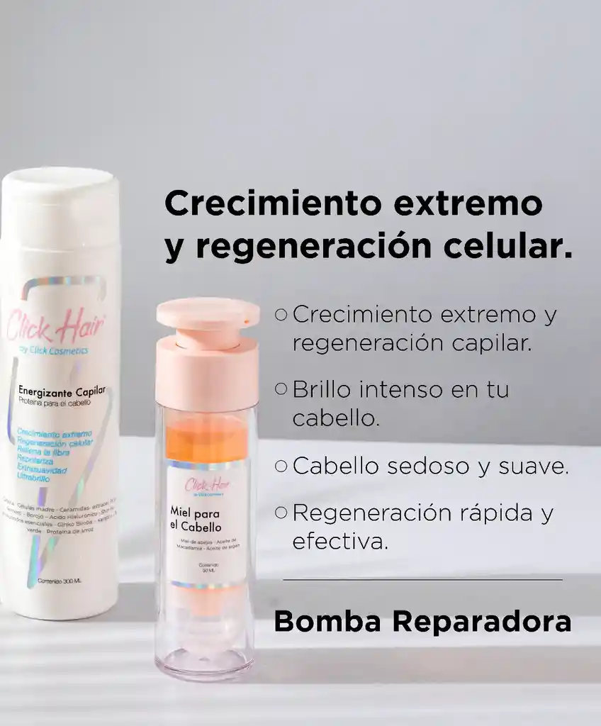 Tratamiento Bomba Reparadora Click