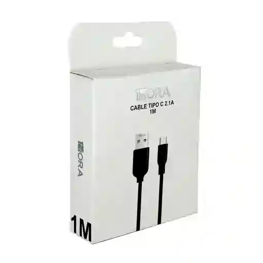 Cable Tipo C A Usb 1hora 1m-negro