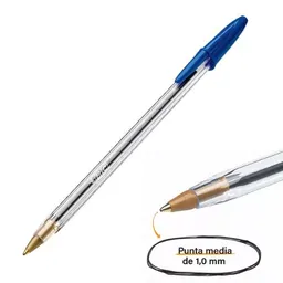 Bic Bolígrafo Cristal - Azul