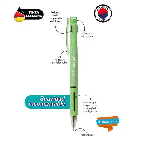 Offi-esco Boligrafo 3 Minas