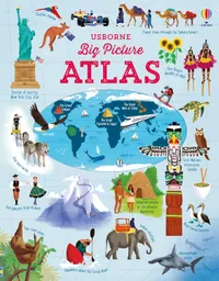 Libro Infantil Educativo Atlas Explora El Mundo Para Niños