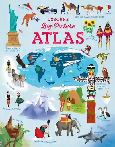 Libro Infantil Educativo Atlas Explora El Mundo Para Niños