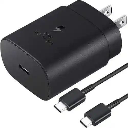 Cargador Samsung Carga Rapida 45w- Negro