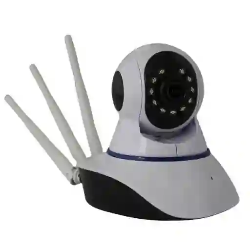 Cámara Robótica Seguridad Wifi 3 Antenas V380