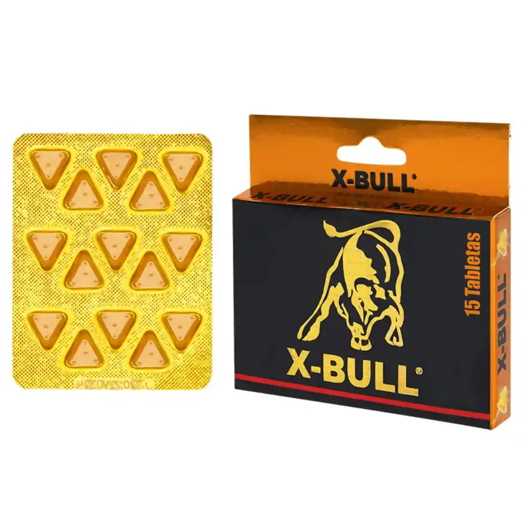 Energizante X-bull X 15 Pastillas