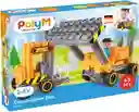 Set Infantil De Construcción Motricidad Montacarga Niños