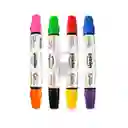 Marcador Para Tablero Blanco Doble Punta X 8 Colores Pointer